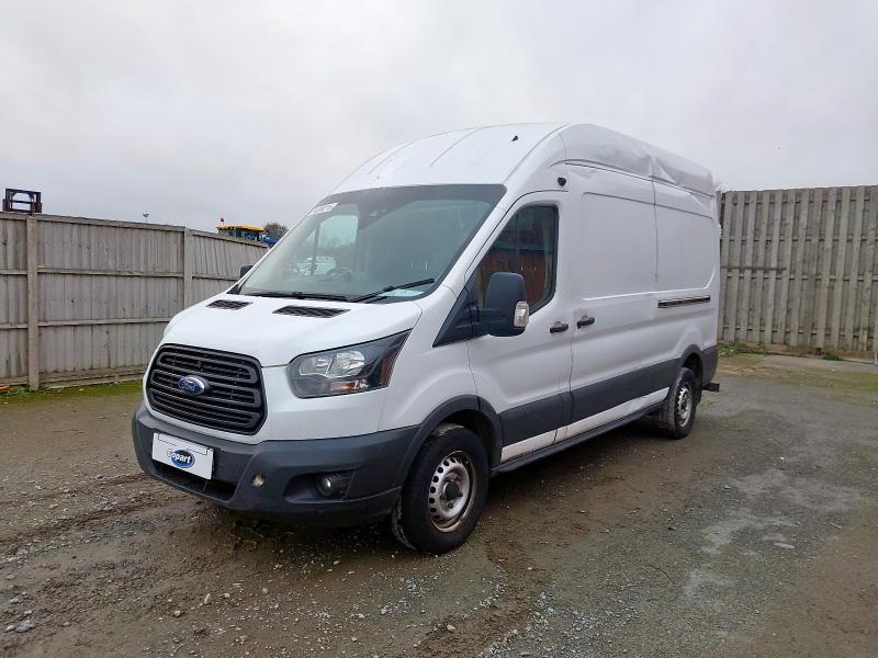2018 FORD TRANSIT 2.0 TDCI 130PS H3 VAN for sale at Copart SANDWICH