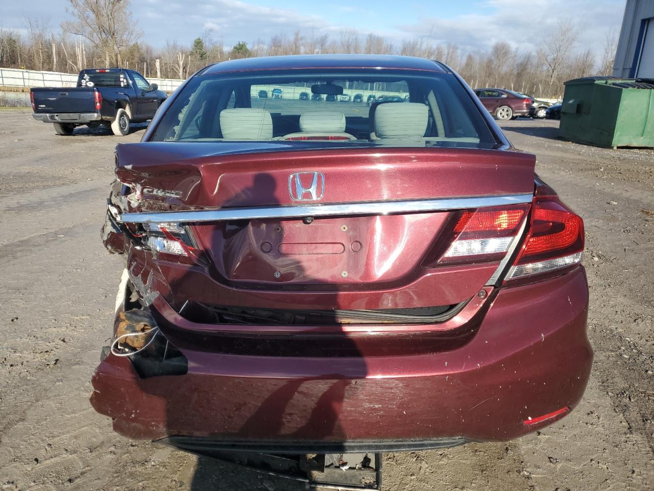 2014 Honda Civic Lx VIN: 19XFB2F53EE008286 Lot: 92490705