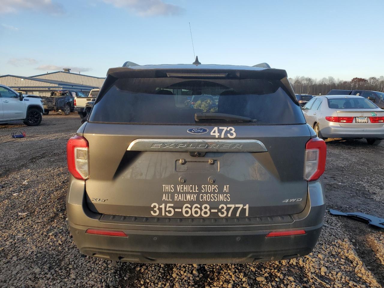 2022 Ford Explorer Xlt VIN: 1FMSK8DH5NGC26739 Lot: 92898955