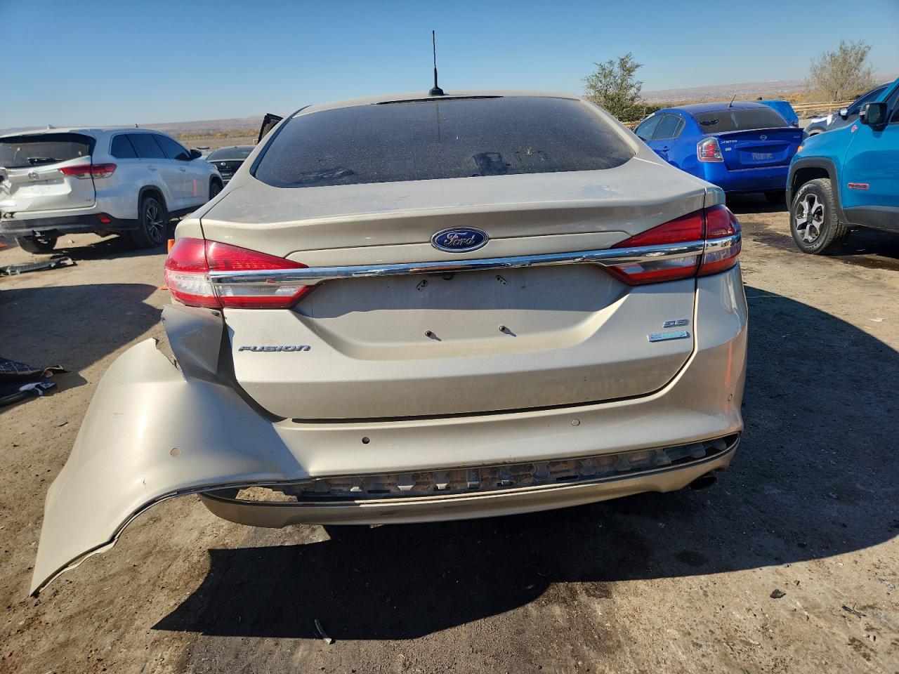 2017 Ford Fusion Se VIN: 3FA6P0HD0HR312558 Lot: 92329805