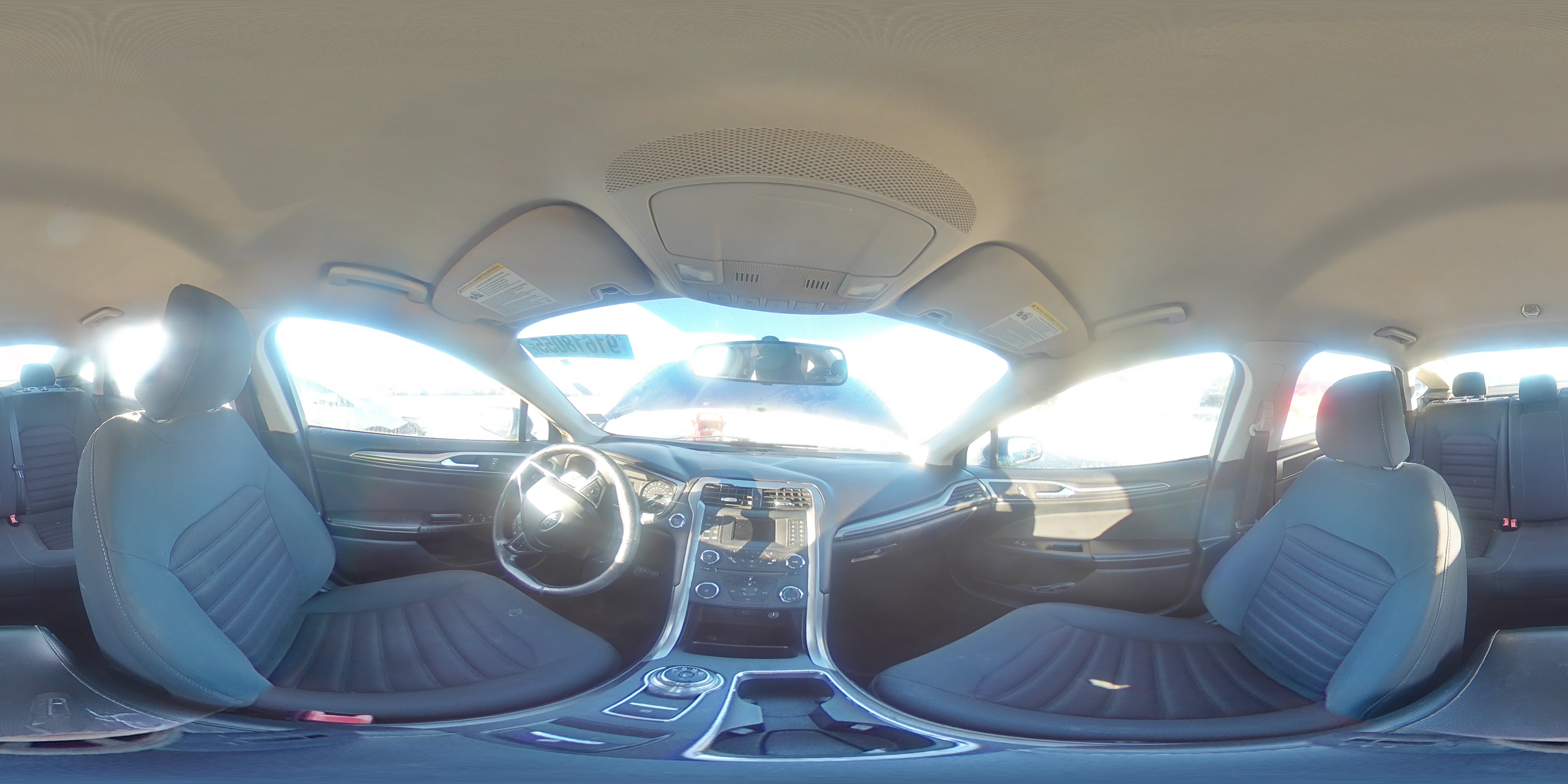 2017 Ford Fusion S VIN: 3FA6P0G76HR332552 Lot: 91618055