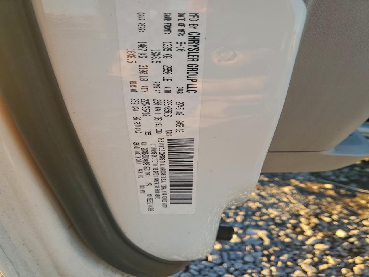 2010 Dodge Grand Caravan Sxt VIN: 2D4RN5D14AR461673 Lot: 94461665