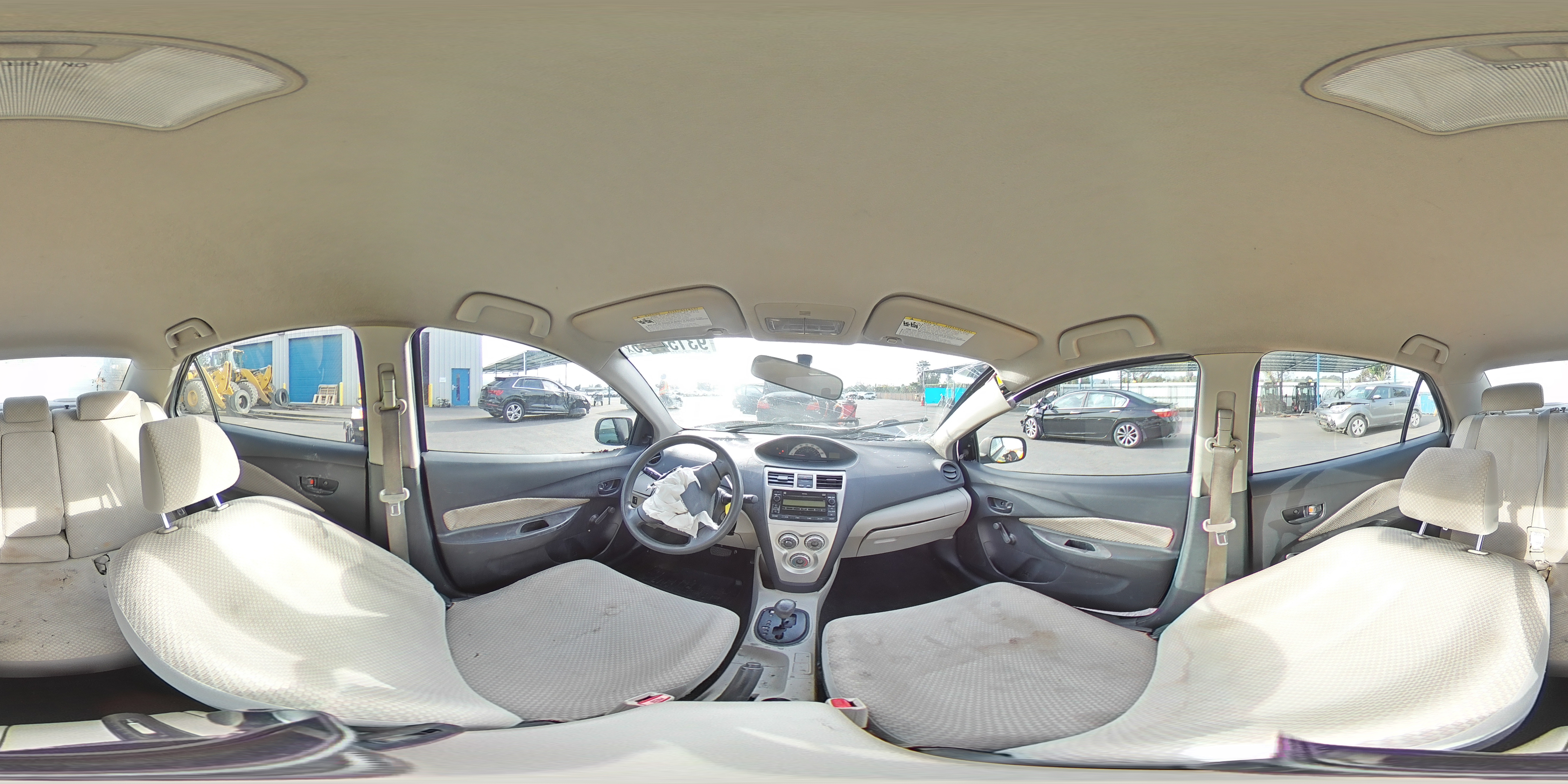 2007 Toyota Yaris VIN: JTDBT923871067784 Lot: 93154735