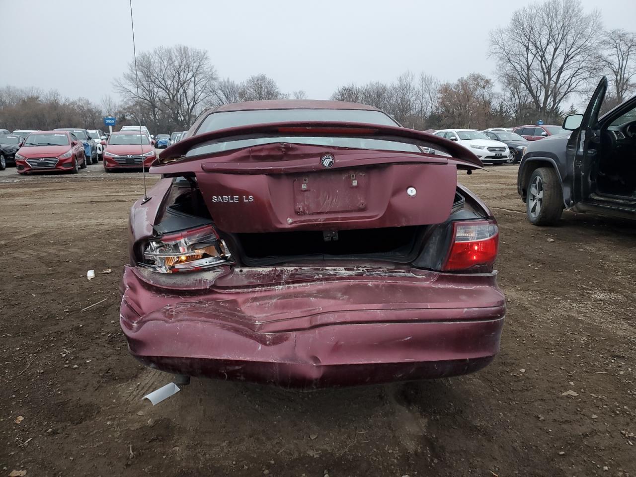 2004 Mercury Sable Ls Premium VIN: 1MEHM55S94A625137 Lot: 93101075