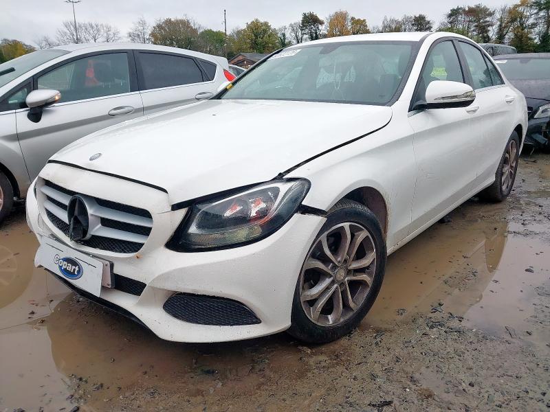 2015 MERCEDES-BENZ C CLASS C200 BLUETEC SE 4DR AUTO for sale at Copart WOLVERHAMPTON