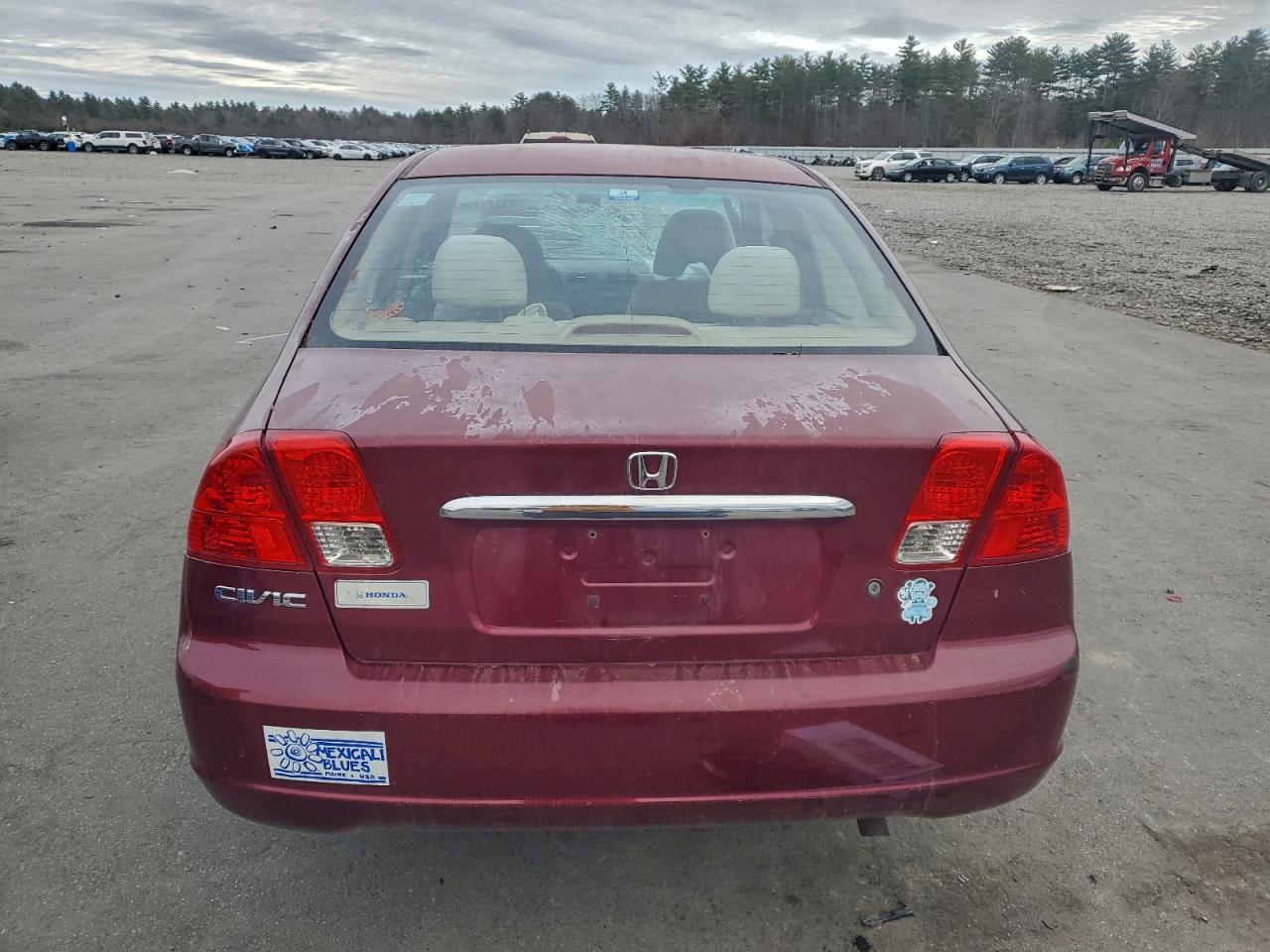 2003 Honda Civic Lx VIN: 2HGES16543H541563 Lot: 93341495