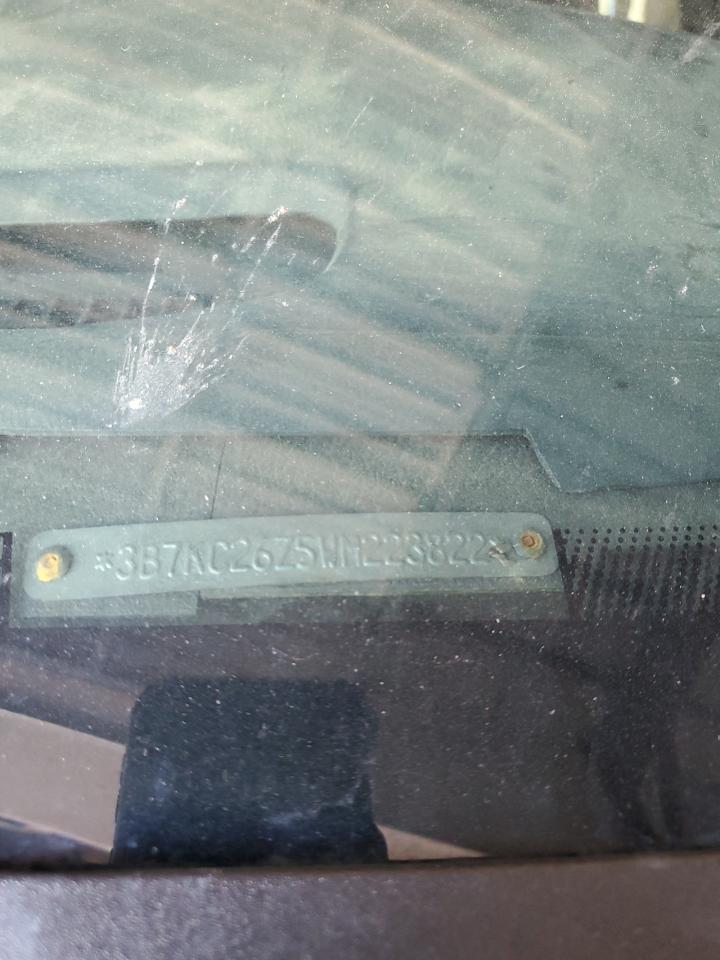 1998 Dodge Ram 2500 VIN: 3B7KC26Z5WM223822 Lot: 91658765