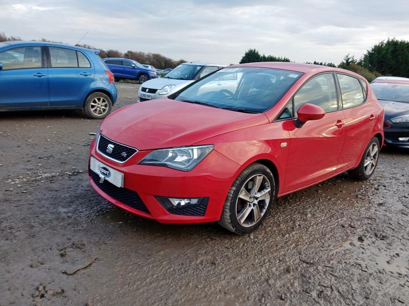 2017 SEAT IBIZA 1.4 ECOTSI 150 FR TECHNOLOGY 5DR for sale at Copart WISBECH