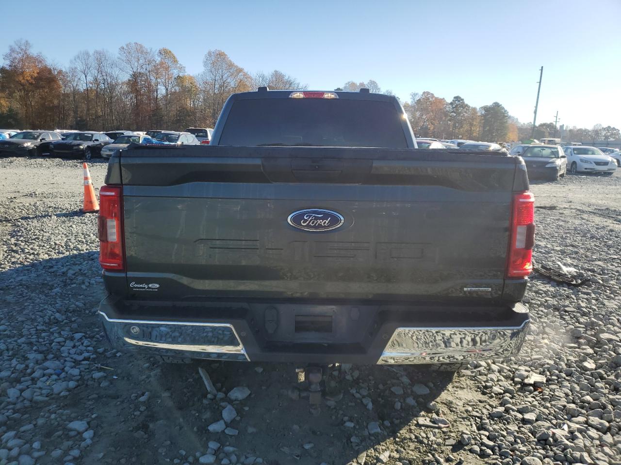 2021 Ford F150 Super Cab VIN: 1FTEX1EP0MKD12214 Lot: 91393185