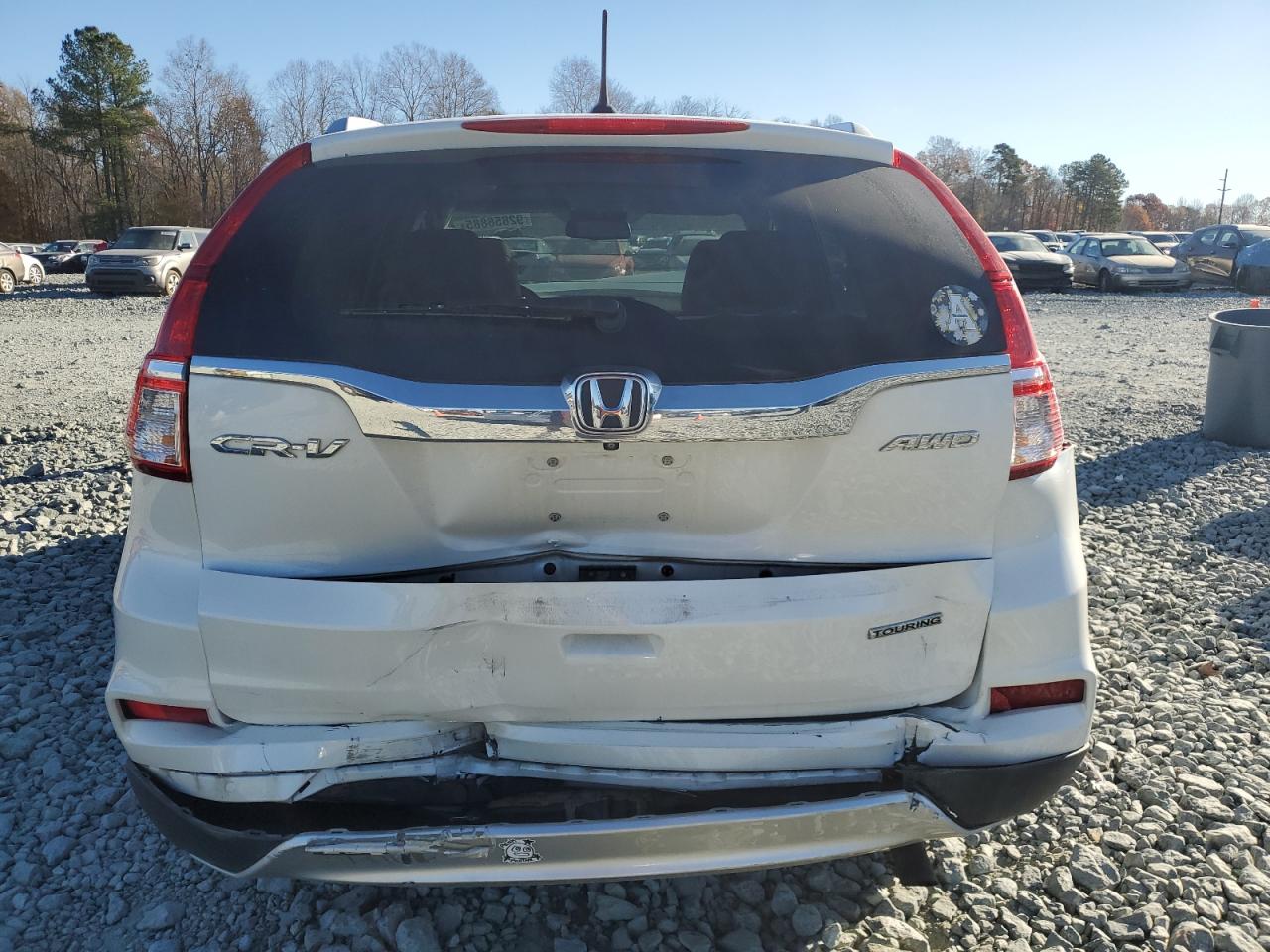 2015 Honda Cr-V Touring VIN: 5J6RM4H92FL060689 Lot: 92856885