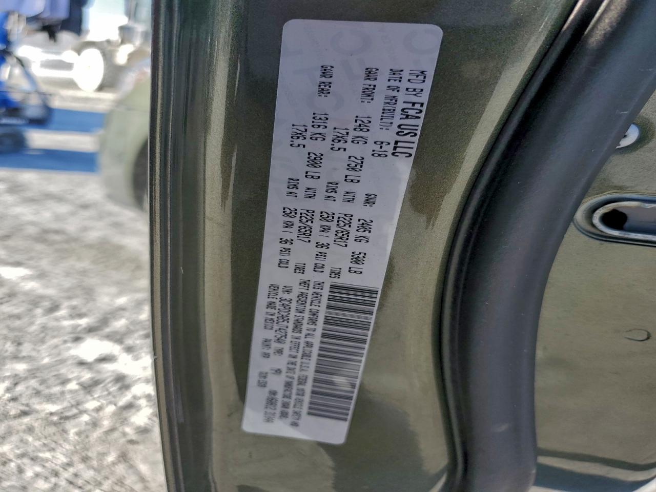 2018 Dodge Journey Se VIN: 3C4PDCAB5JT427540 Lot: 93782825