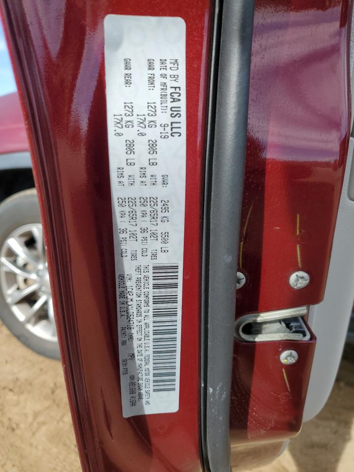 2020 Jeep Cherokee Latitude Plus VIN: 1C4PJMLX1LD524718 Lot: 91314925