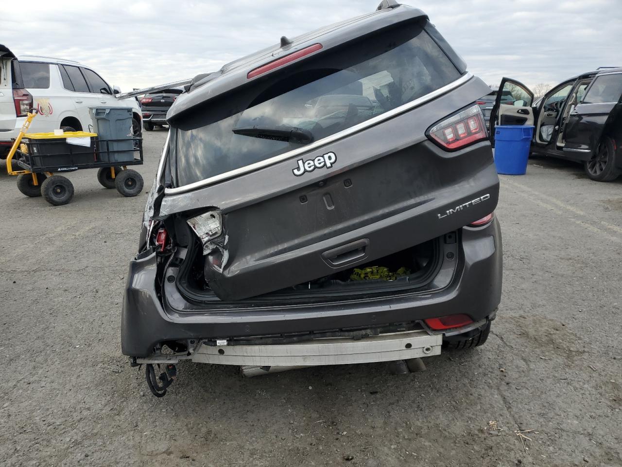 2021 Jeep Compass Limited VIN: 3C4NJCCB0MT522587 Lot: 92046745