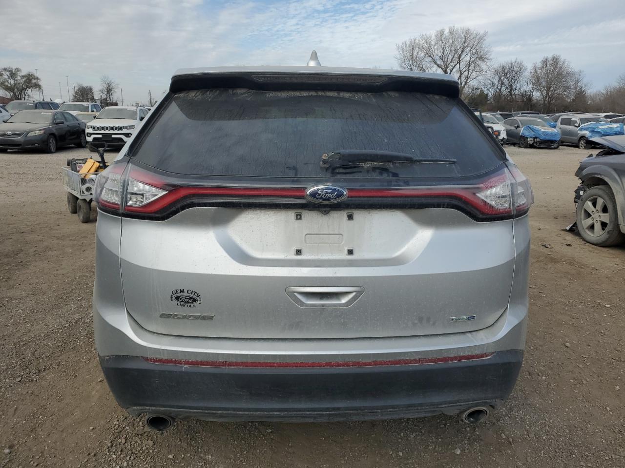 2015 Ford Edge Se VIN: 2FMTK4G97FBB73262 Lot: 92434005