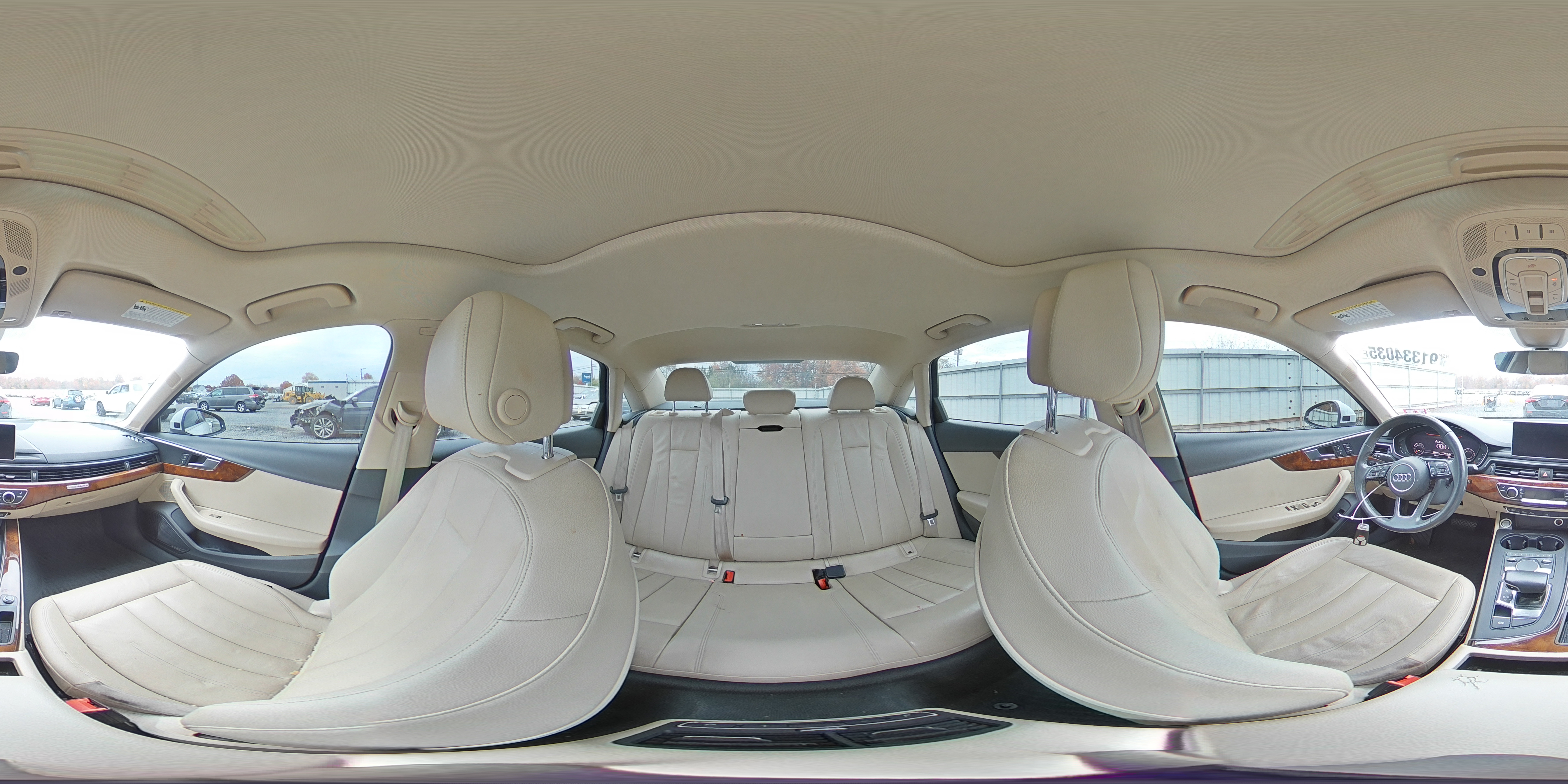 2017 Audi A4 Premium Plus VIN: WAUENAF42HN031656 Lot: 91334035