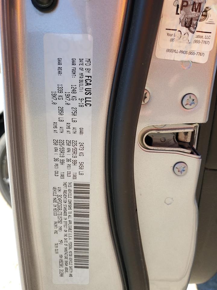 2018 Dodge Journey Crossroad VIN: 3C4PDCGG8JT515792 Lot: 92189165