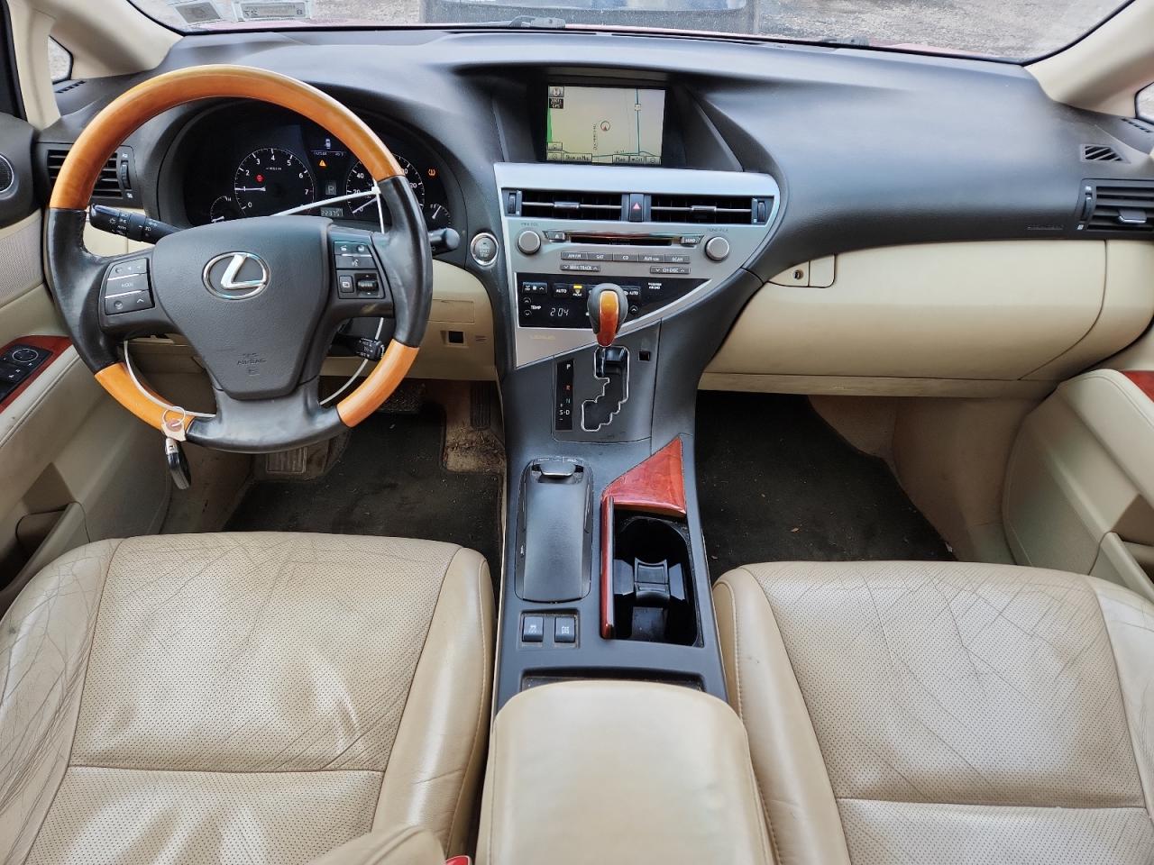 2010 Lexus Rx 350 VIN: 2T2BK1BA9AC020779 Lot: 93035305