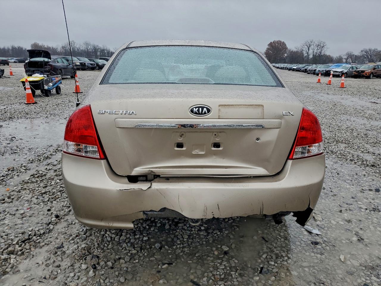 2008 Kia Spectra Ex VIN: KNAFE121785557815 Lot: 94551525
