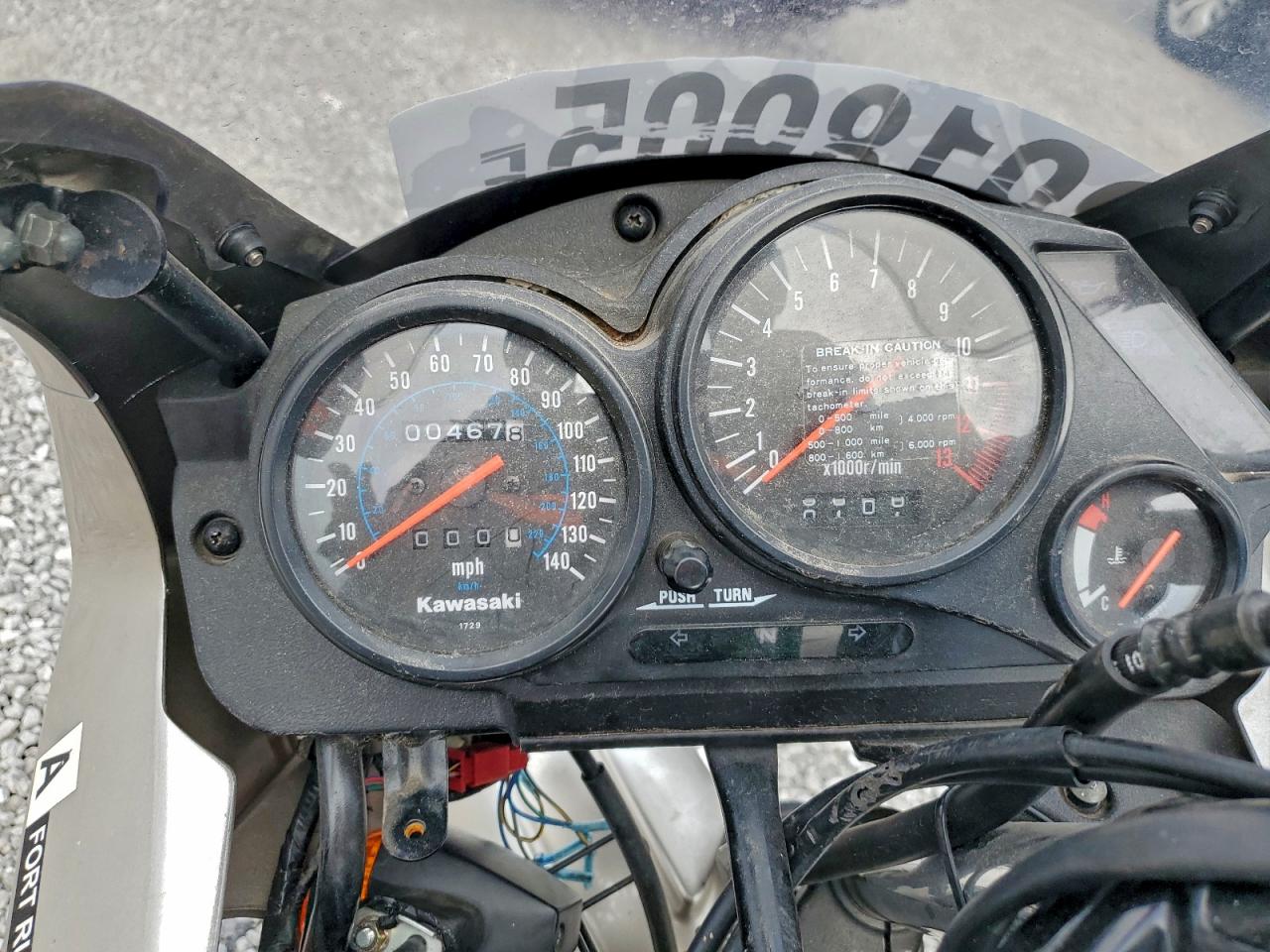 2007 Kawasaki Ex500 D VIN: JKAEXVD127A104702 Lot: 93918905