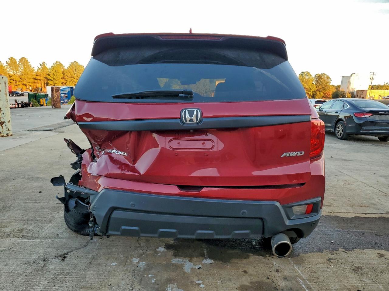 2022 Honda Passport Exl VIN: 5FNYF8H54NB025010 Lot: 93985635
