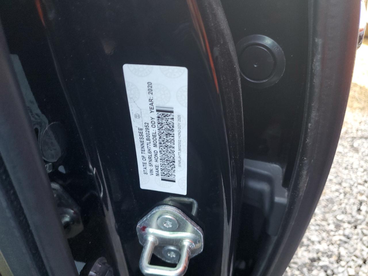 2020 Honda Odyssey Exl VIN: 5FNRL6H77LB002952 Lot: 69128545