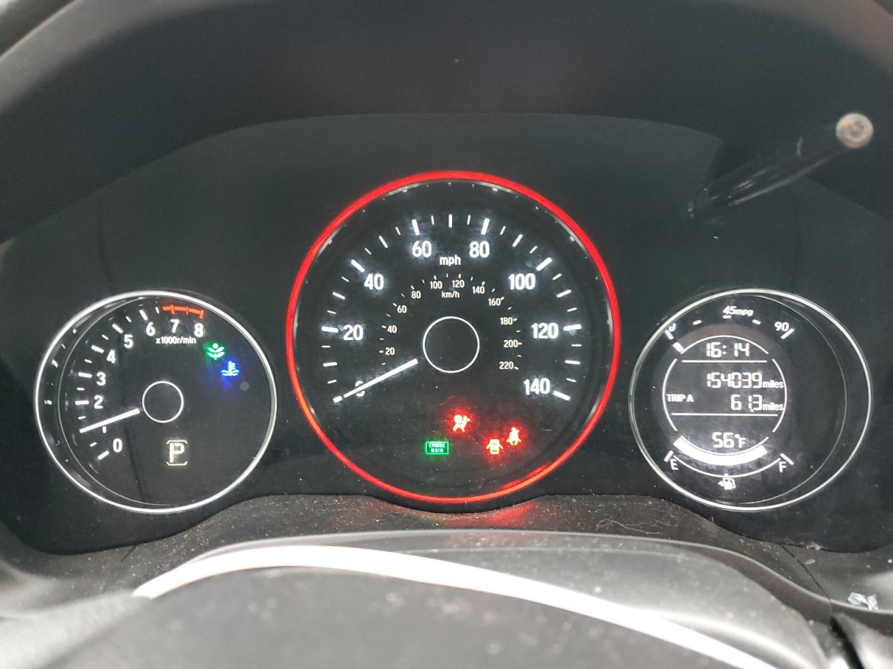 2016 Honda Hr-V Lx VIN: 3CZRU6H37GM732768 Lot: 91253595