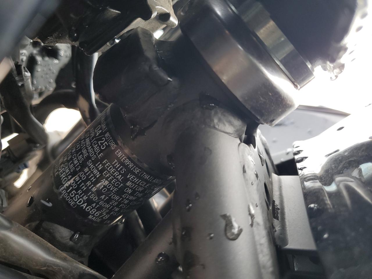 2025 Kawasaki Er500 VIN: ML5ERGE15SDA68678 Lot: 93467575