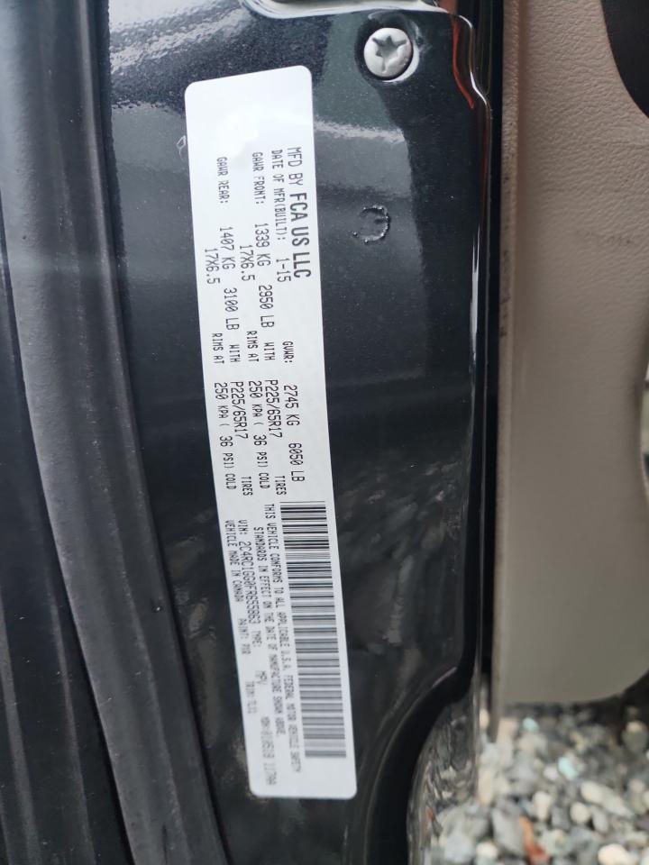 2015 Chrysler Town & Country Limited Platinum VIN: 2C4RC1GG0FR655863 Lot: 90673645