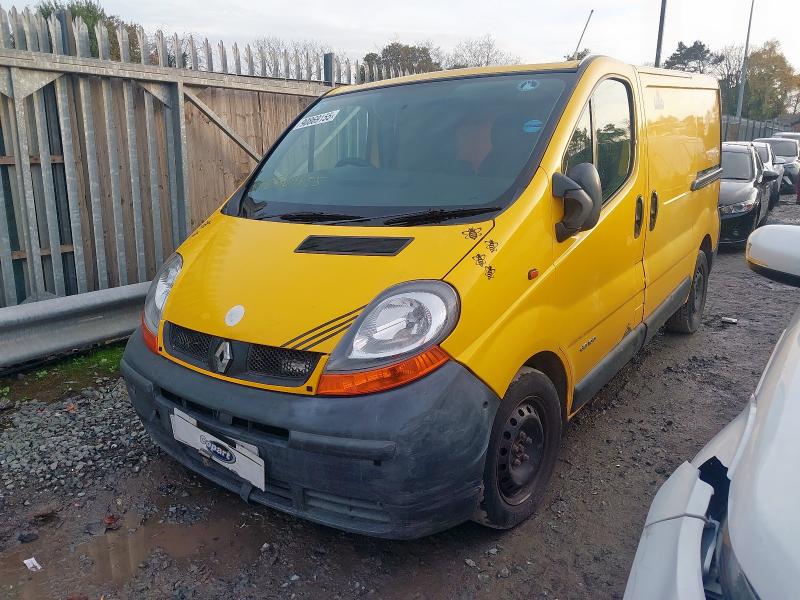 2006 RENAULT TRAFIC SL29 DCI 100 SWB  for sale at Copart WOLVERHAMPTON