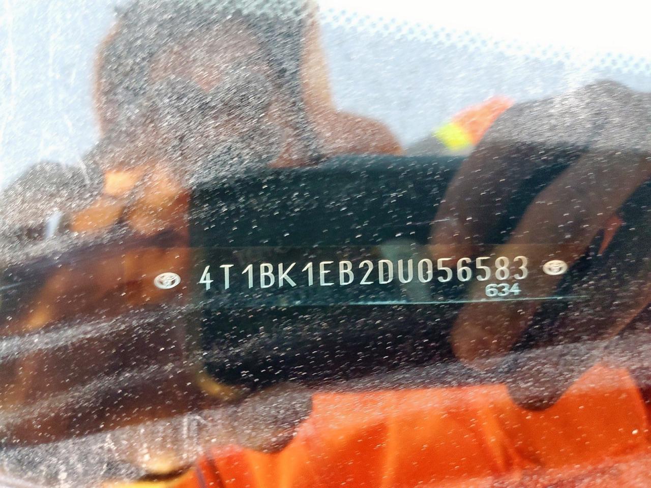 2013 Toyota Avalon Base VIN: 4T1BK1EB2DU056583 Lot: 91118995