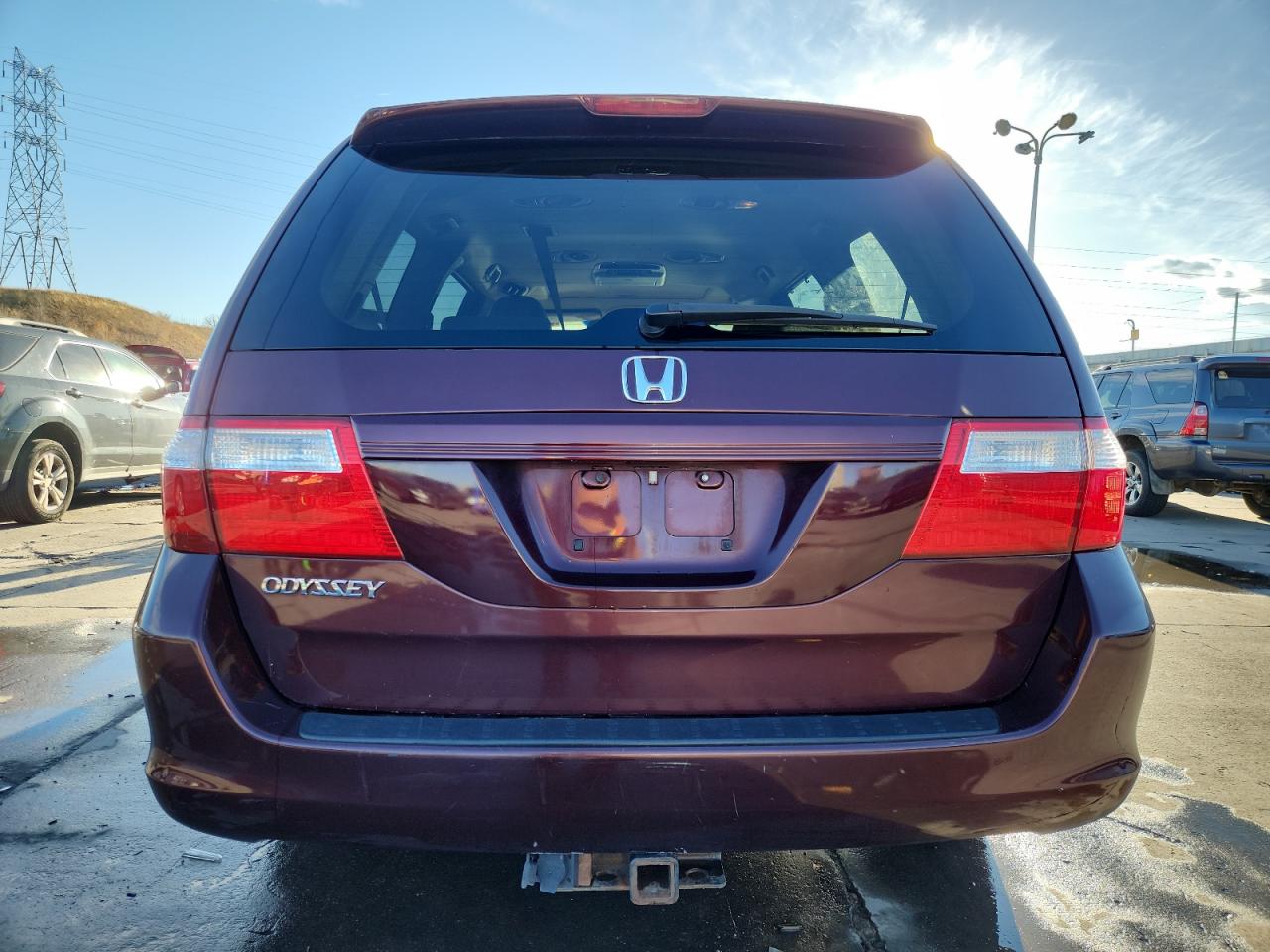 2007 Honda Odyssey Exl VIN: 5FNRL38777B090650 Lot: 91628275