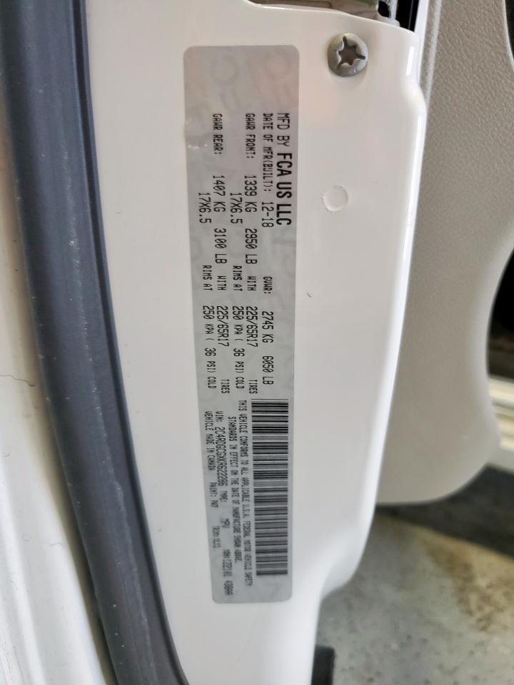 2019 Dodge Grand Caravan Sxt VIN: 2C4RDGCGXKR622286 Lot: 90637265