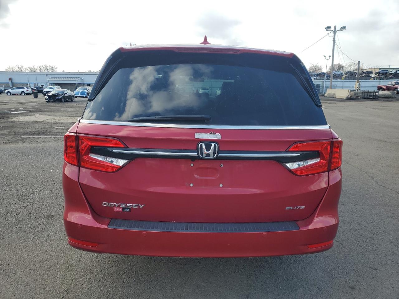 2022 Honda Odyssey Elite VIN: 5FNRL6H93NB053627 Lot: 92107535