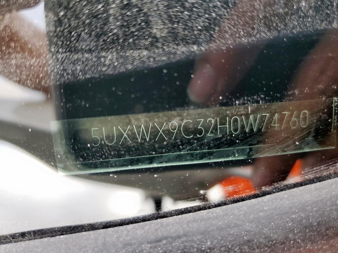 2017 BMW X3 xDrive28I VIN: 5UXWX9C32H0W74760 Lot: 93395355