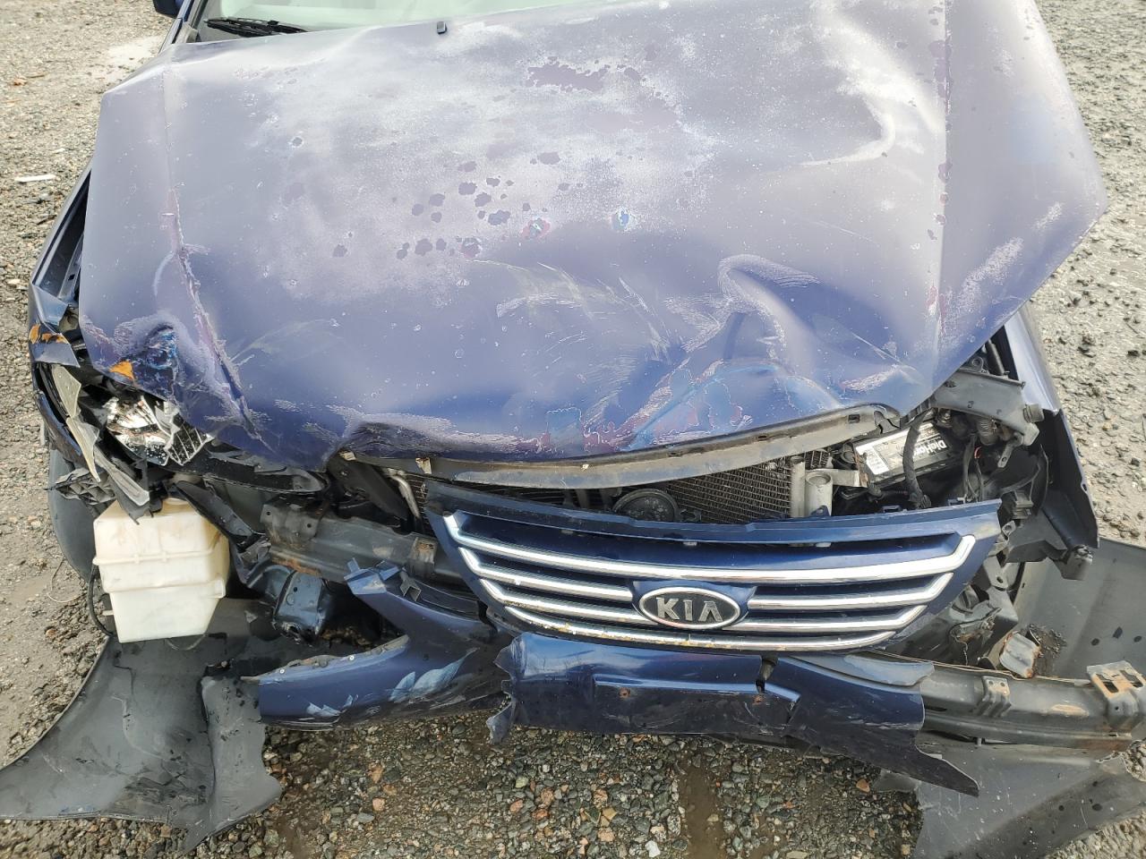 2007 Kia Spectra Ex VIN: KNAFE121275380413 Lot: 90981925