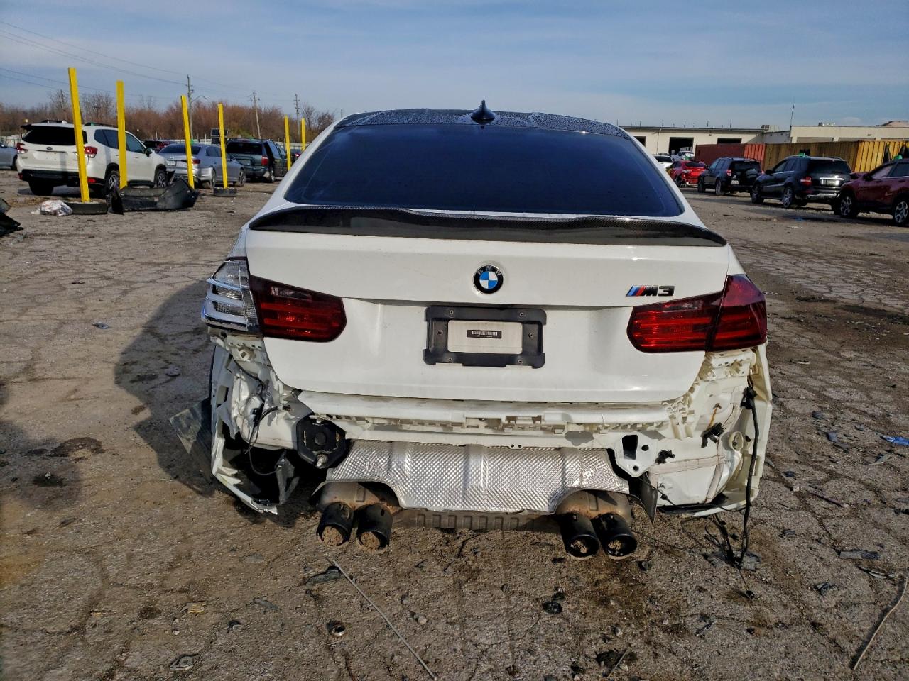 2015 BMW M3 VIN: WBS3C9C55FP805632 Lot: 93597575