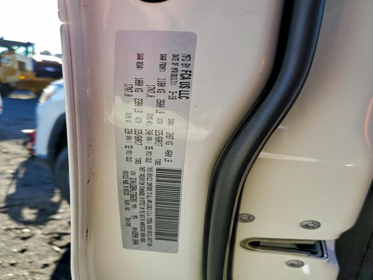 2018 Jeep Compass Latitude VIN: 3C4NJDBB4JT366203 Lot: 94175115