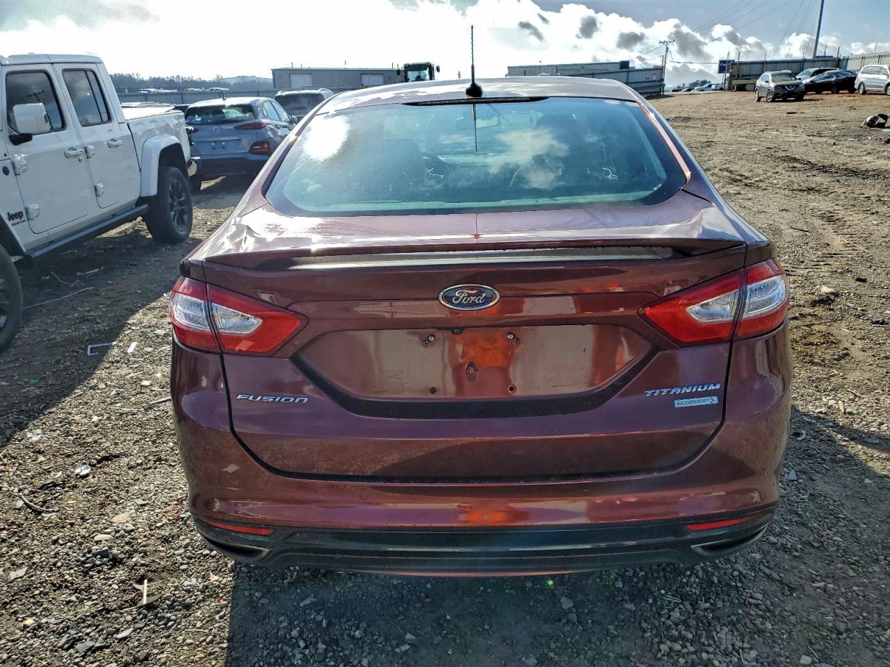2016 Ford Fusion Titanium VIN: 3FA6P0K9XGR370177 Lot: 93902035