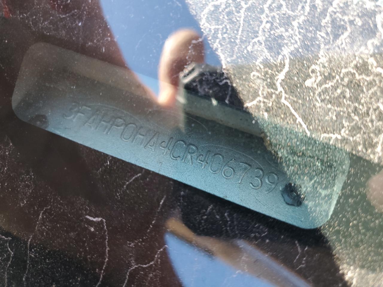 2012 Ford Fusion Se VIN: 3FAHP0HA4CR406739 Lot: 91680945