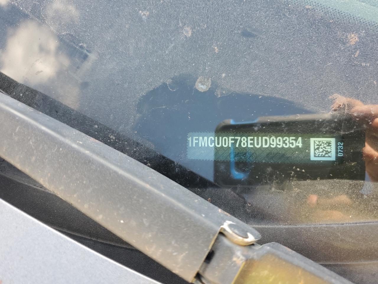 2014 Ford Escape S VIN: 1FMCU0F78EUD99354 Lot: 92177805