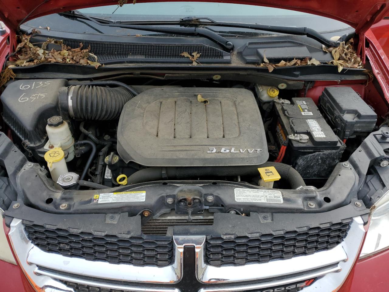 2013 Dodge Grand Caravan Sxt VIN: 2C4RDGCGXDR522515 Lot: 93622565