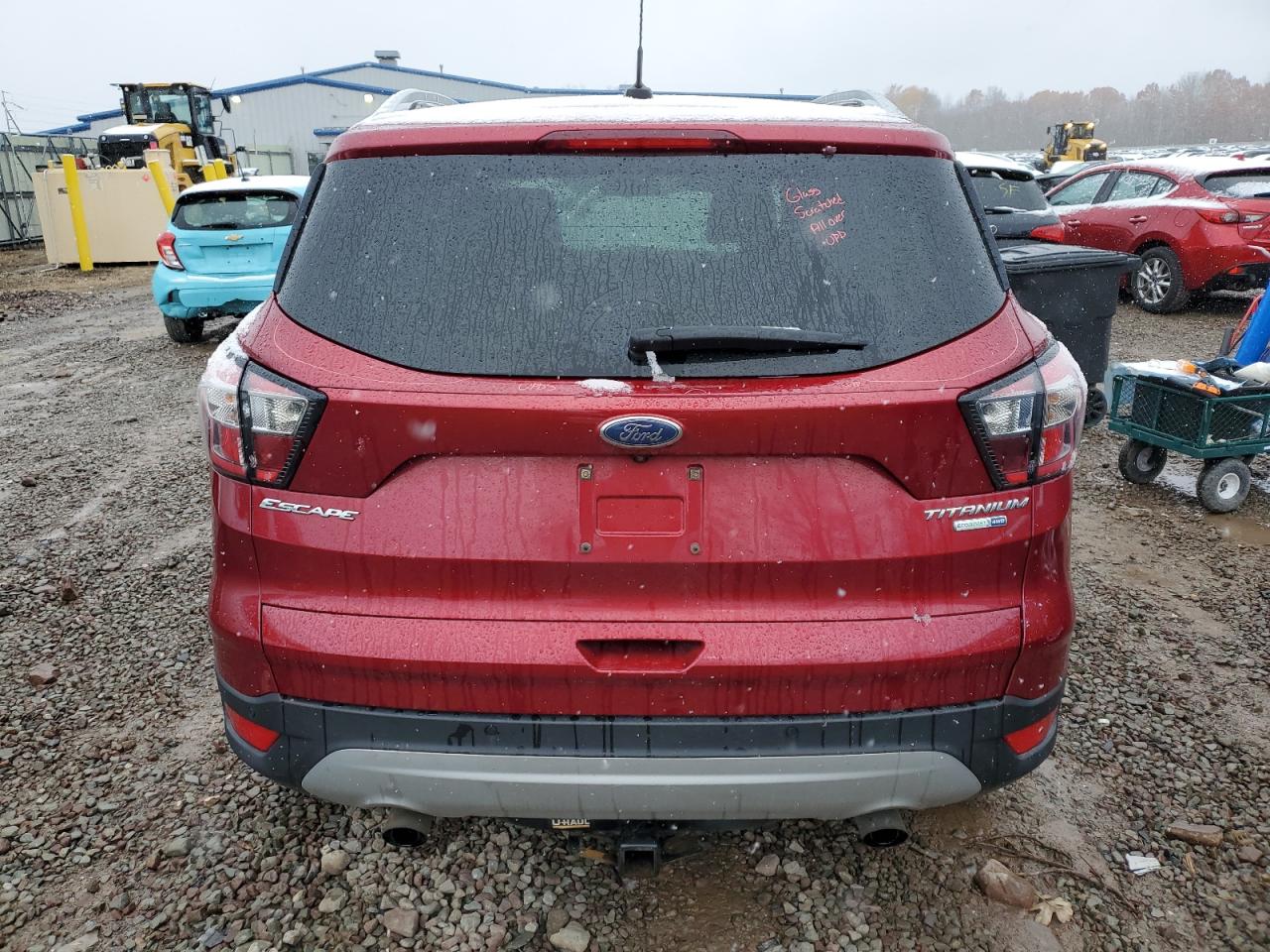 2017 Ford Escape Titanium VIN: 1FMCU9JD6HUC90140 Lot: 91105275