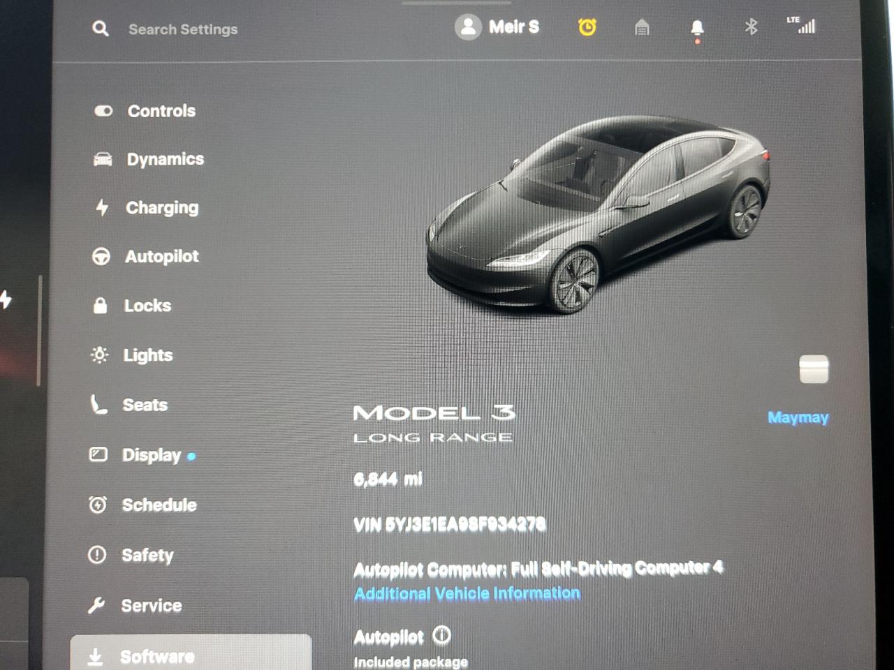 2025 Tesla Model 3 VIN: 5YJ3E1EA9SF934278 Lot: 90316375