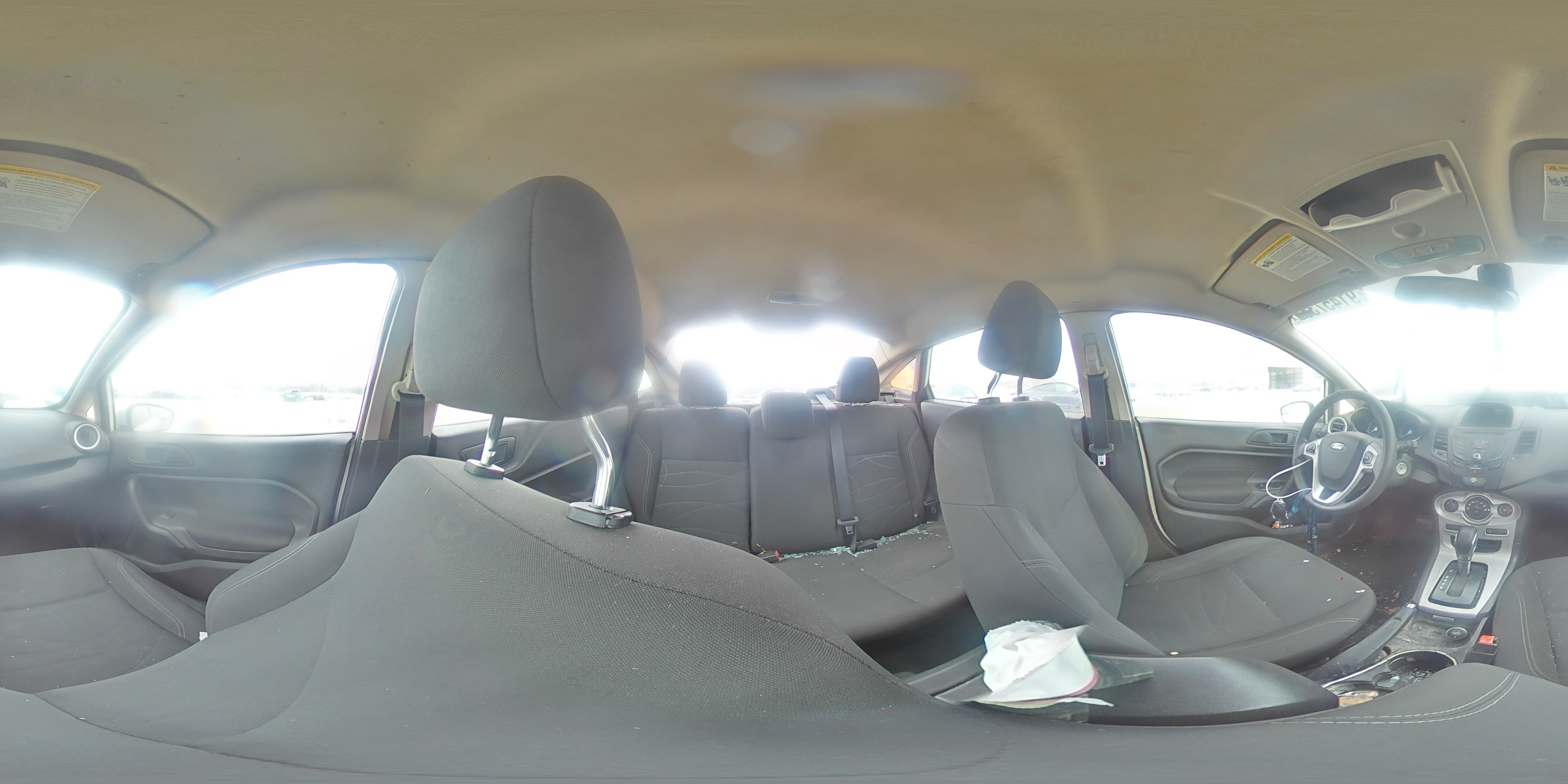 2017 Ford Fiesta Se VIN: 3FADP4BJ0HM128344 Lot: 91457385