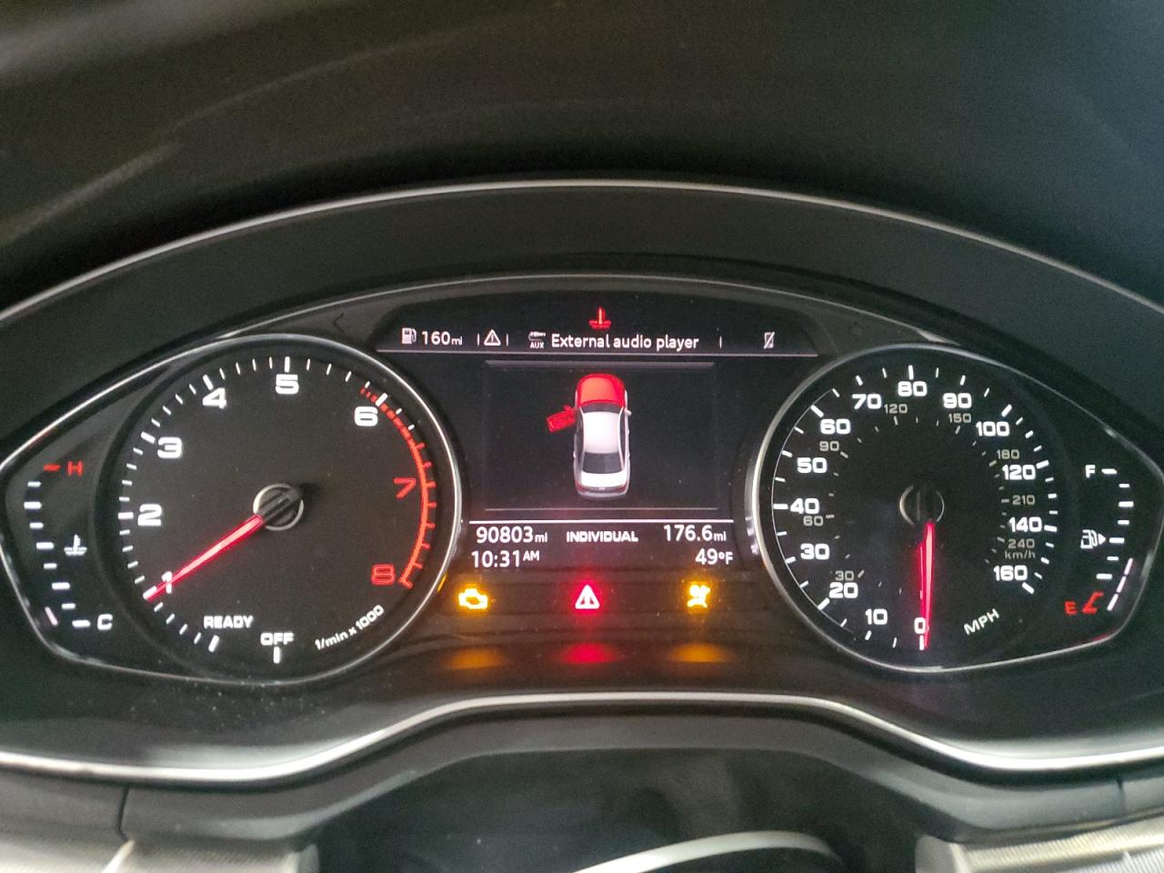 2018 Audi A4 Premium Plus VIN: WAUPNAF4XJA036044 Lot: 93398685