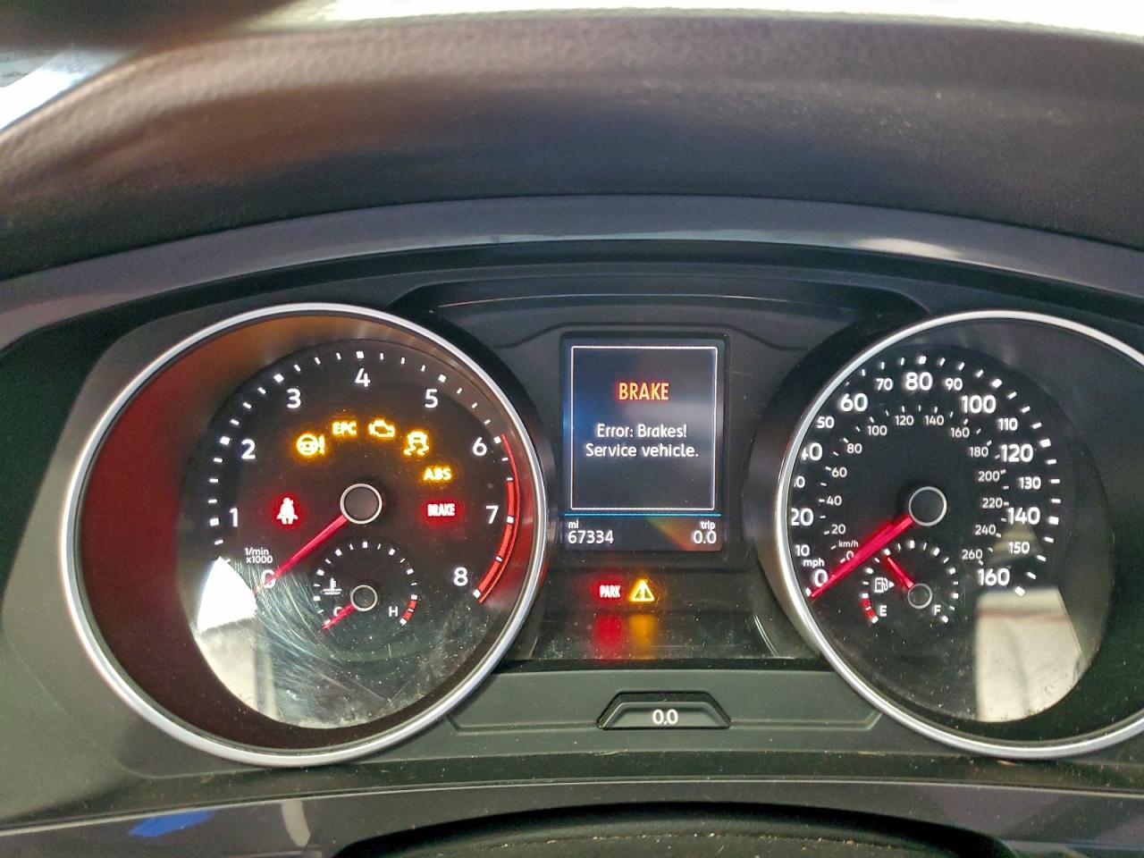 2020 Volkswagen Tiguan S VIN: 3VV0B7AX8LM033135 Lot: 94094205