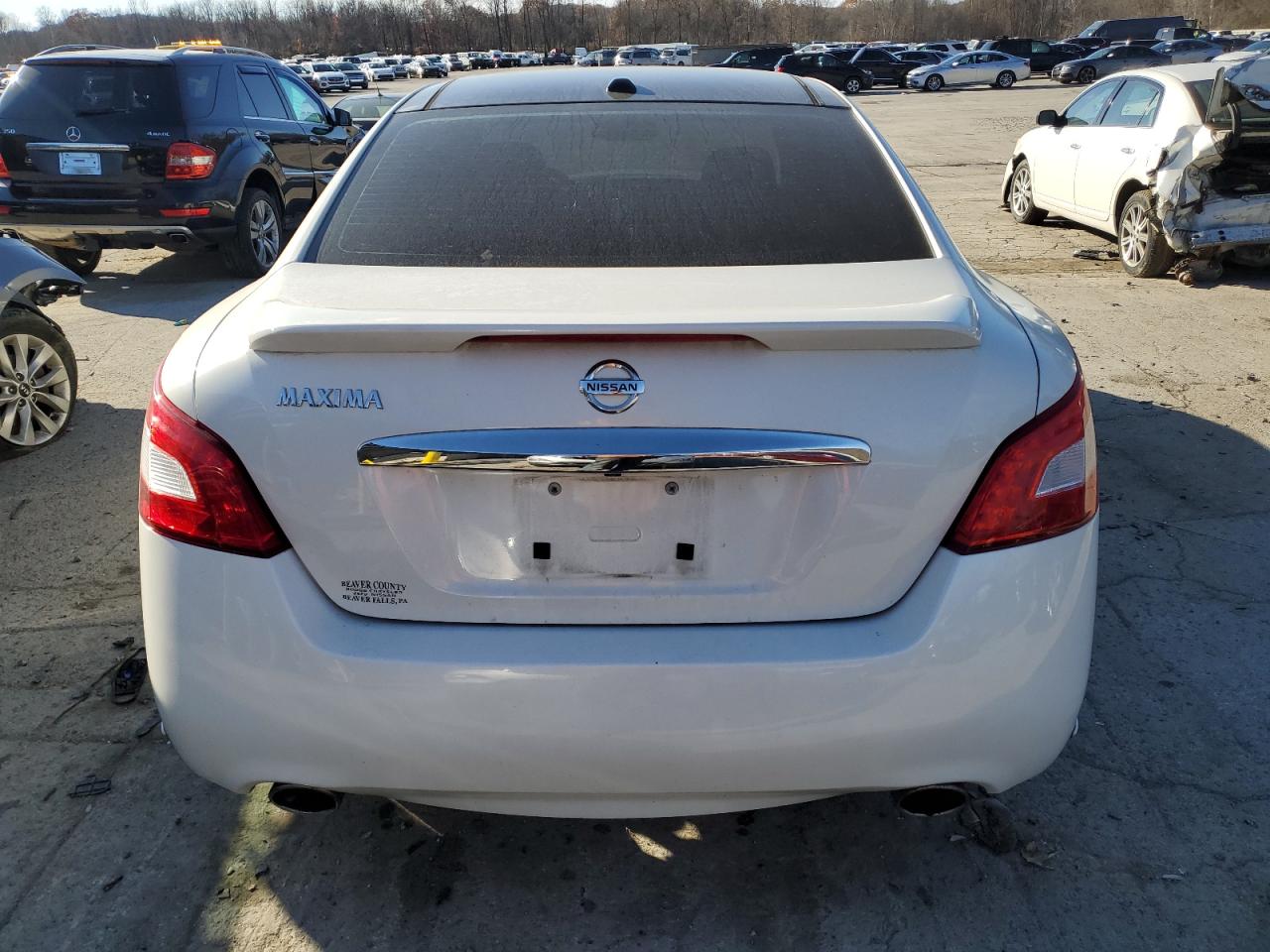 2011 Nissan Maxima S VIN: 1N4AA5AP9BC860996 Lot: 92060035