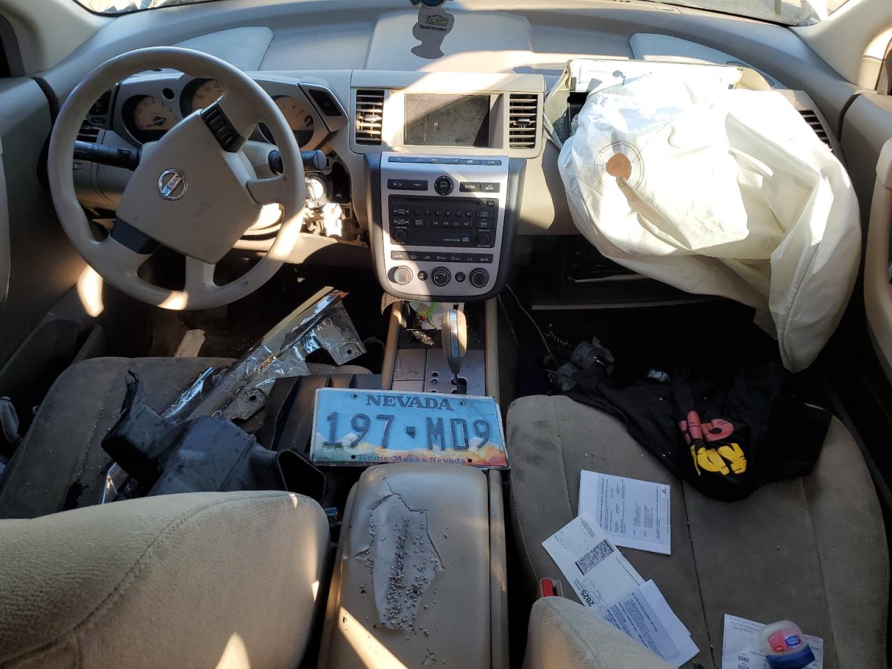 2005 Nissan Murano Sl VIN: 312879 Lot: 92354975