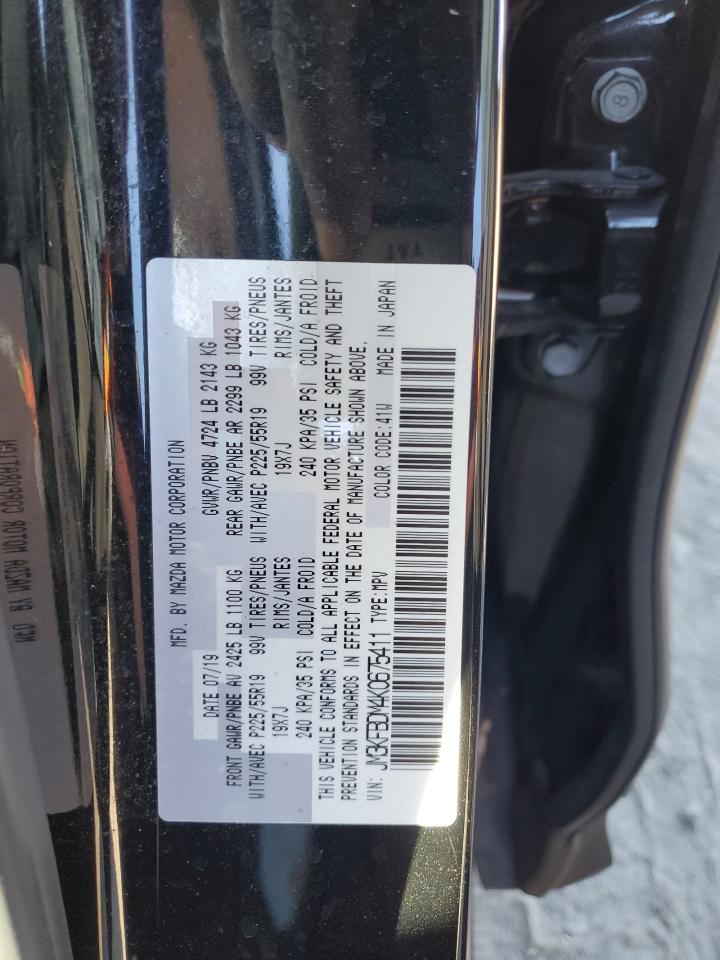 2019 Mazda Cx-5 Grand Touring VIN: JM3KFBDM4K0675411 Lot: 91673815