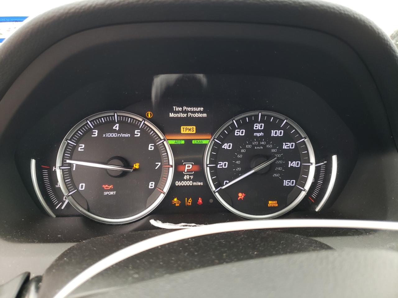 2020 Acura Tlx VIN: 19UUB1F33LA010489 Lot: 93669365